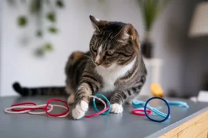 Why Do Cats Like Hair Ties? (Is It Safe for Cats?)