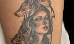 30 Wild 3 Headed Dog Tattoos For Bold Pet Lovers