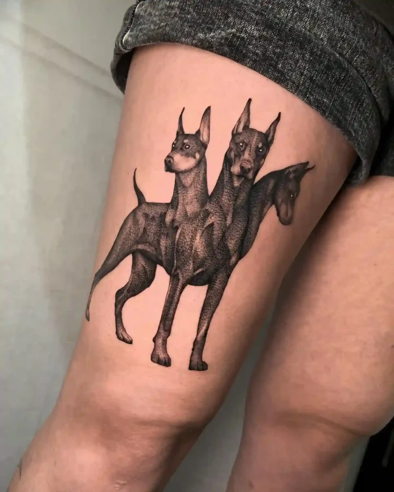 30 Cerberus Dog Tattoo Ideas That Are Too Cool to Ignore
