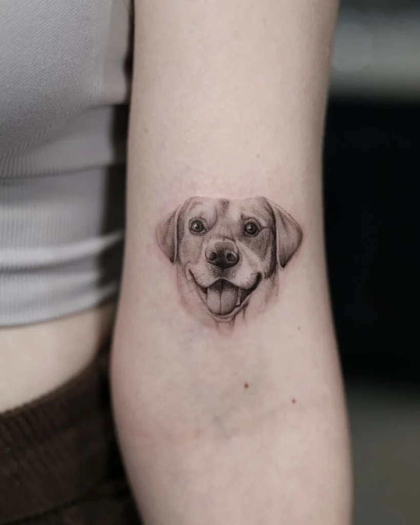 20 Realistic Dog Tattoos 10 Realistic Dog Tattoos 11