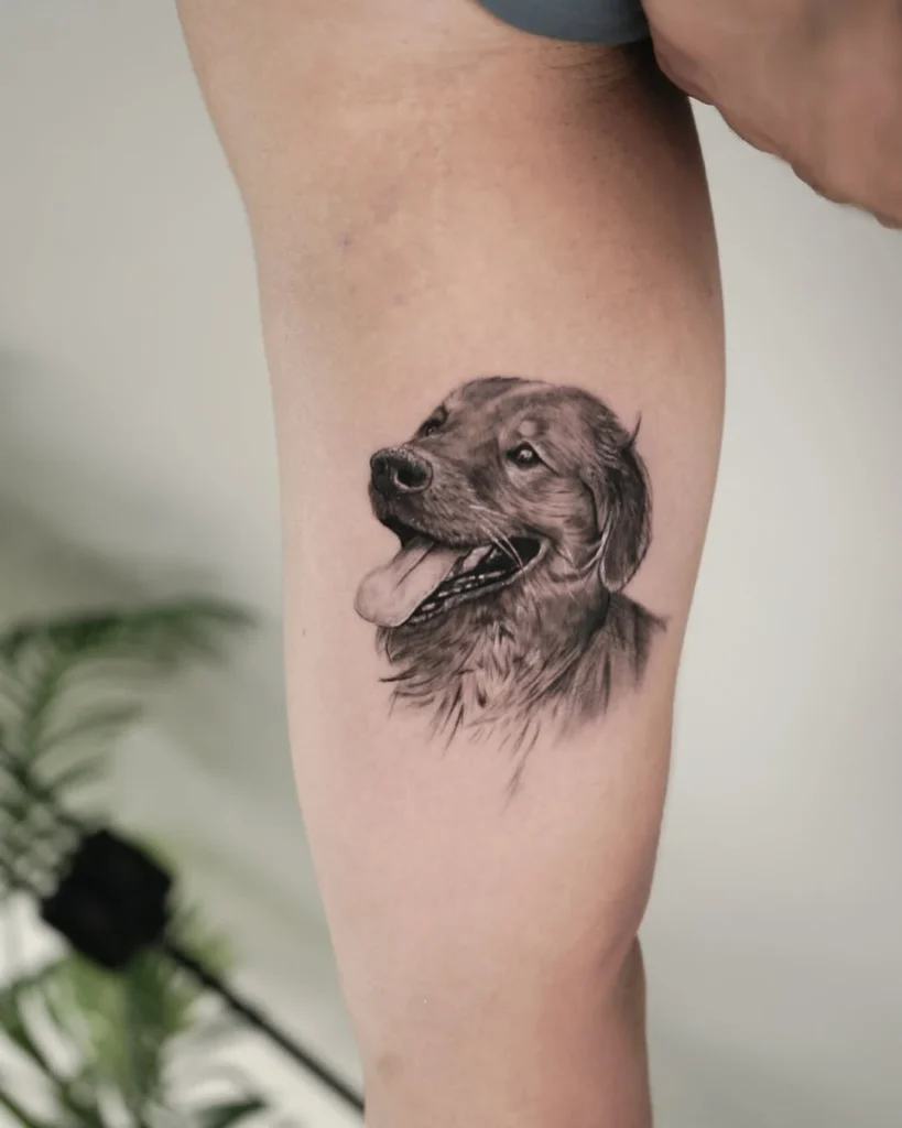 20 Realistic Dog Tattoos 13 Realistic Dog Tattoos 14
