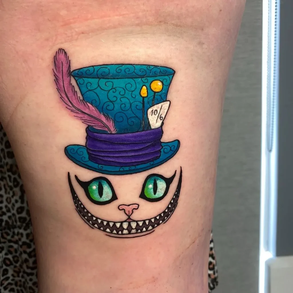 30 Cheshire Cat Tattoo 1 cheshire cat tattoo