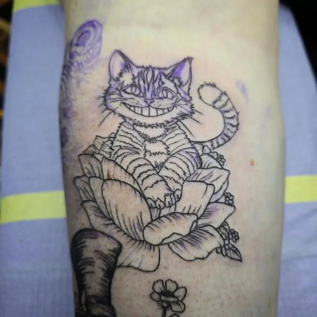 30 Cheshire Cat Tattoo 16 cheshire cat tattoo 15