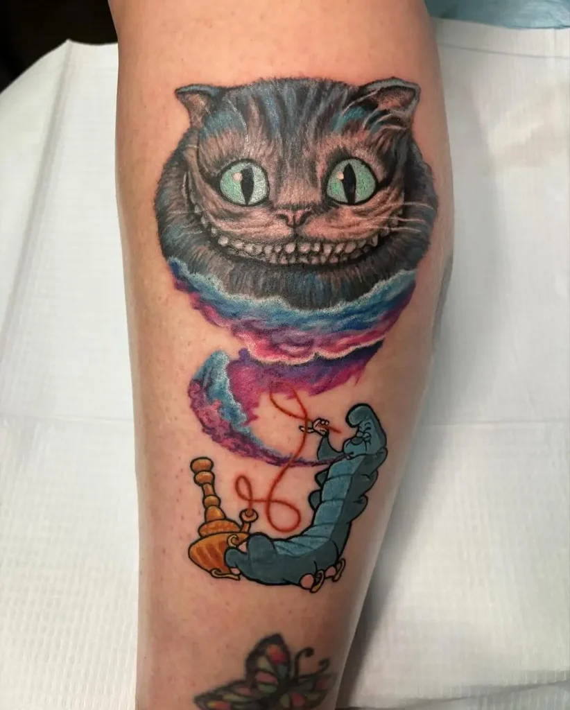 30 Cheshire Cat Tattoo 18 cheshire cat tattoo 17
