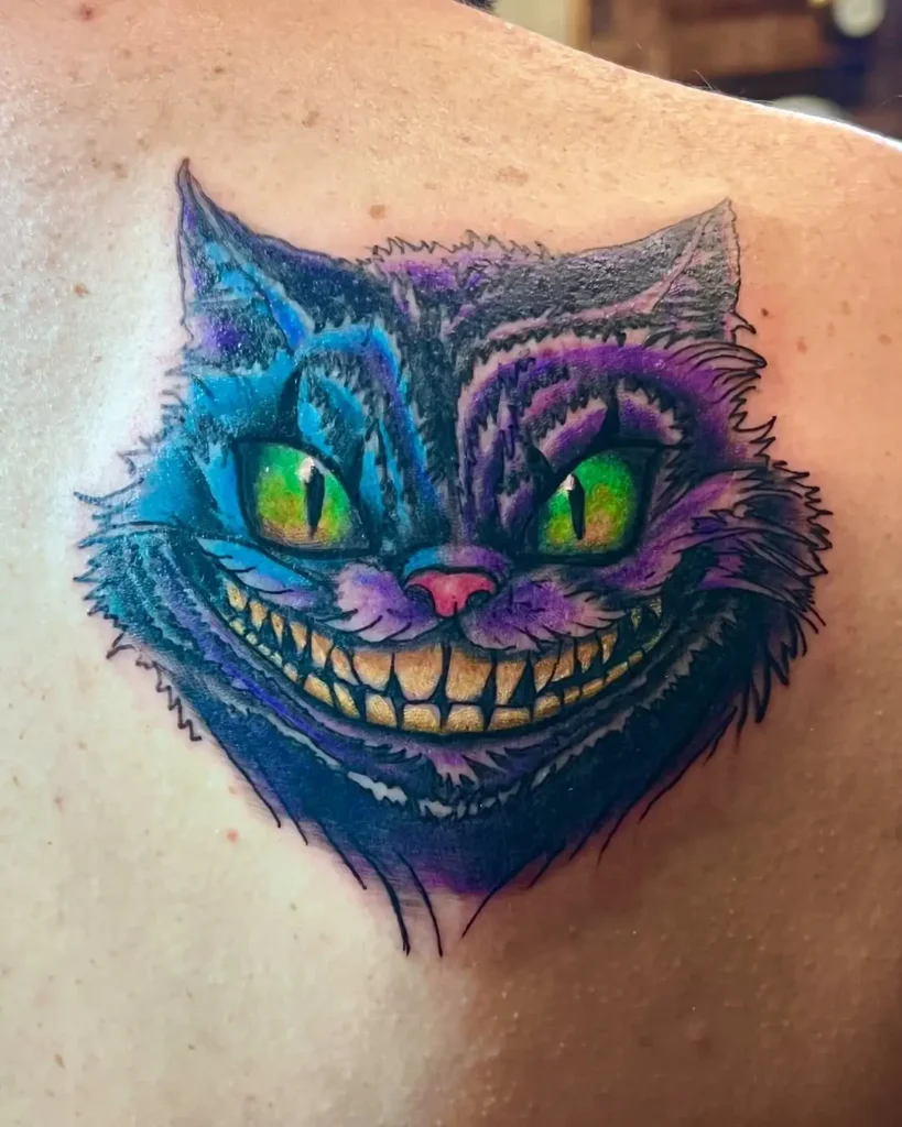 30 Cheshire Cat Tattoo 19 cheshire cat tattoo 18