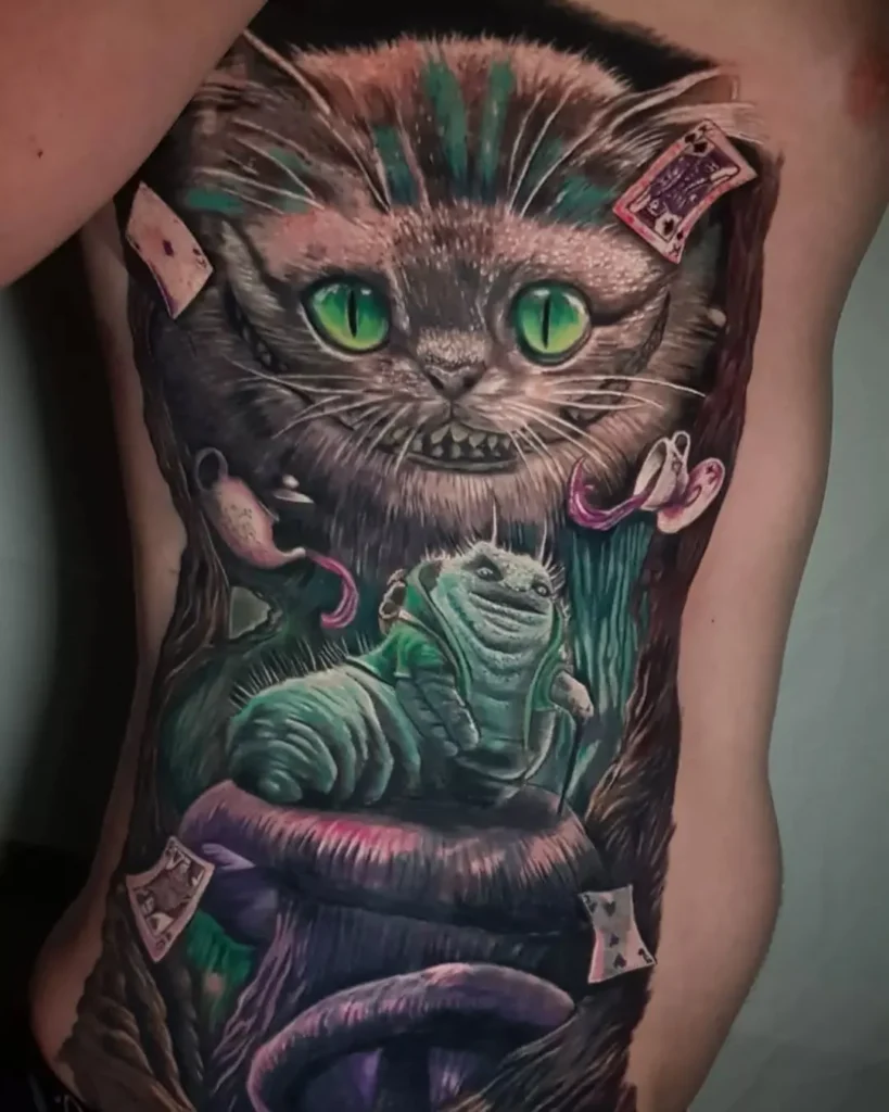 30 Cheshire Cat Tattoo 24 cheshire cat tattoo 23