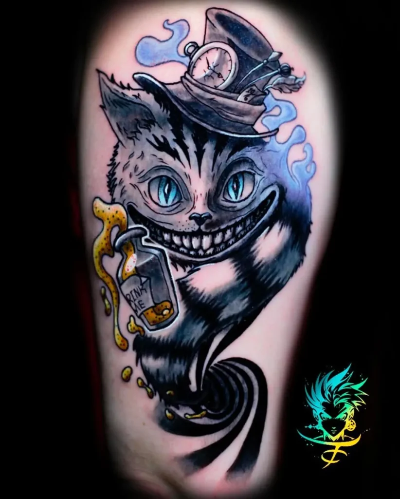 30 Cheshire Cat Tattoo 27 cheshire cat tattoo 26