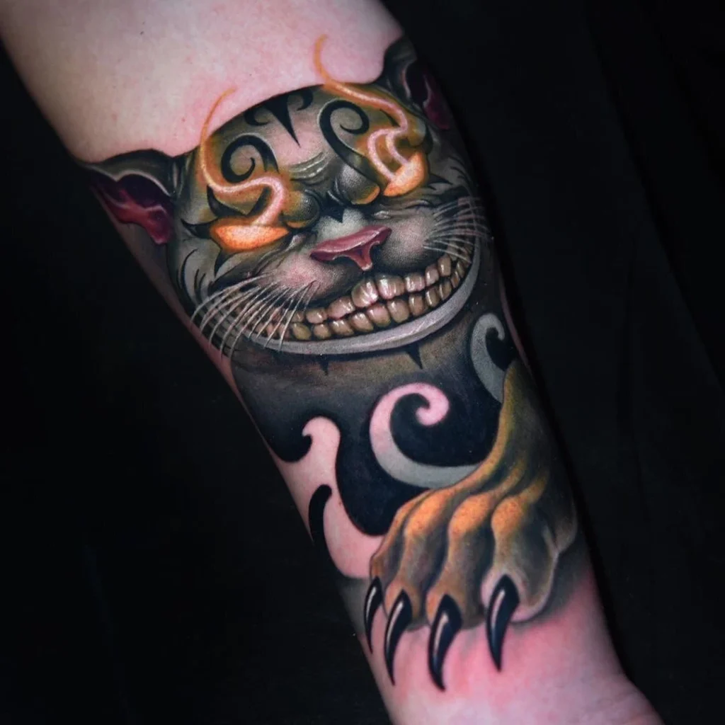30 Cheshire Cat Tattoo 28 cheshire cat tattoo 27
