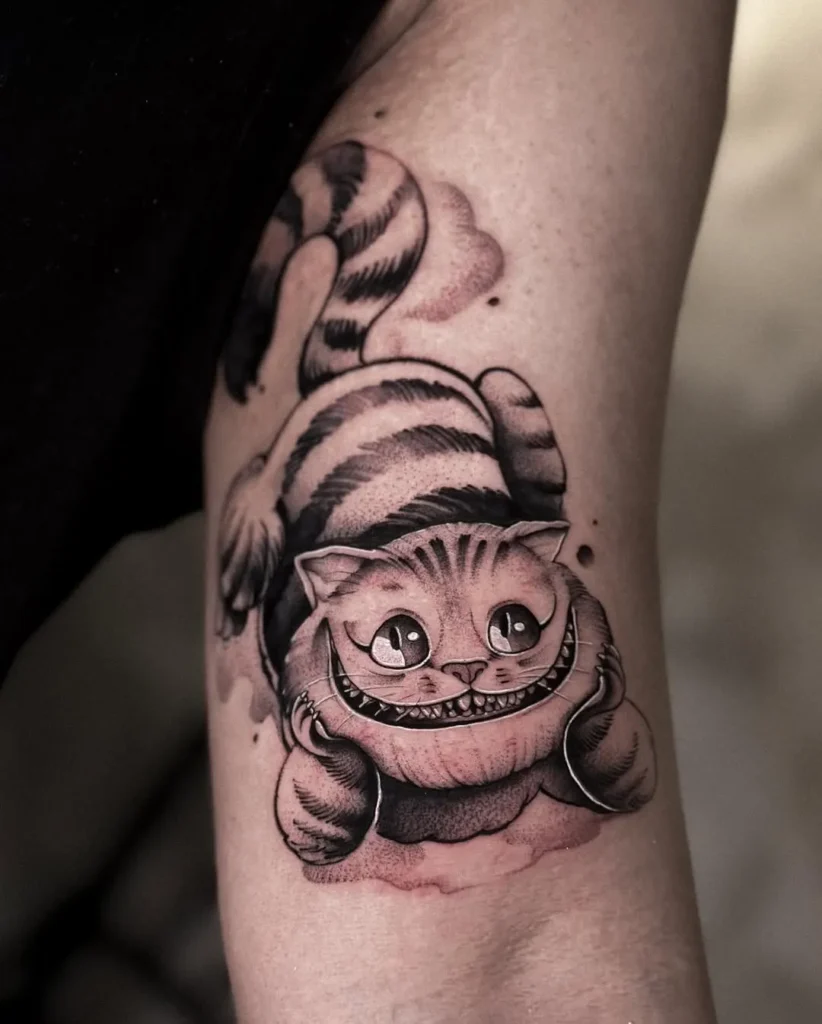 30 Cheshire Cat Tattoo 4 cheshire cat tattoo 3