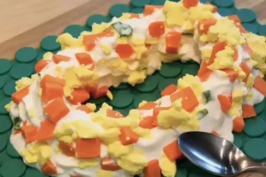 Egg Salad Lick Mat Recipe for Dogs