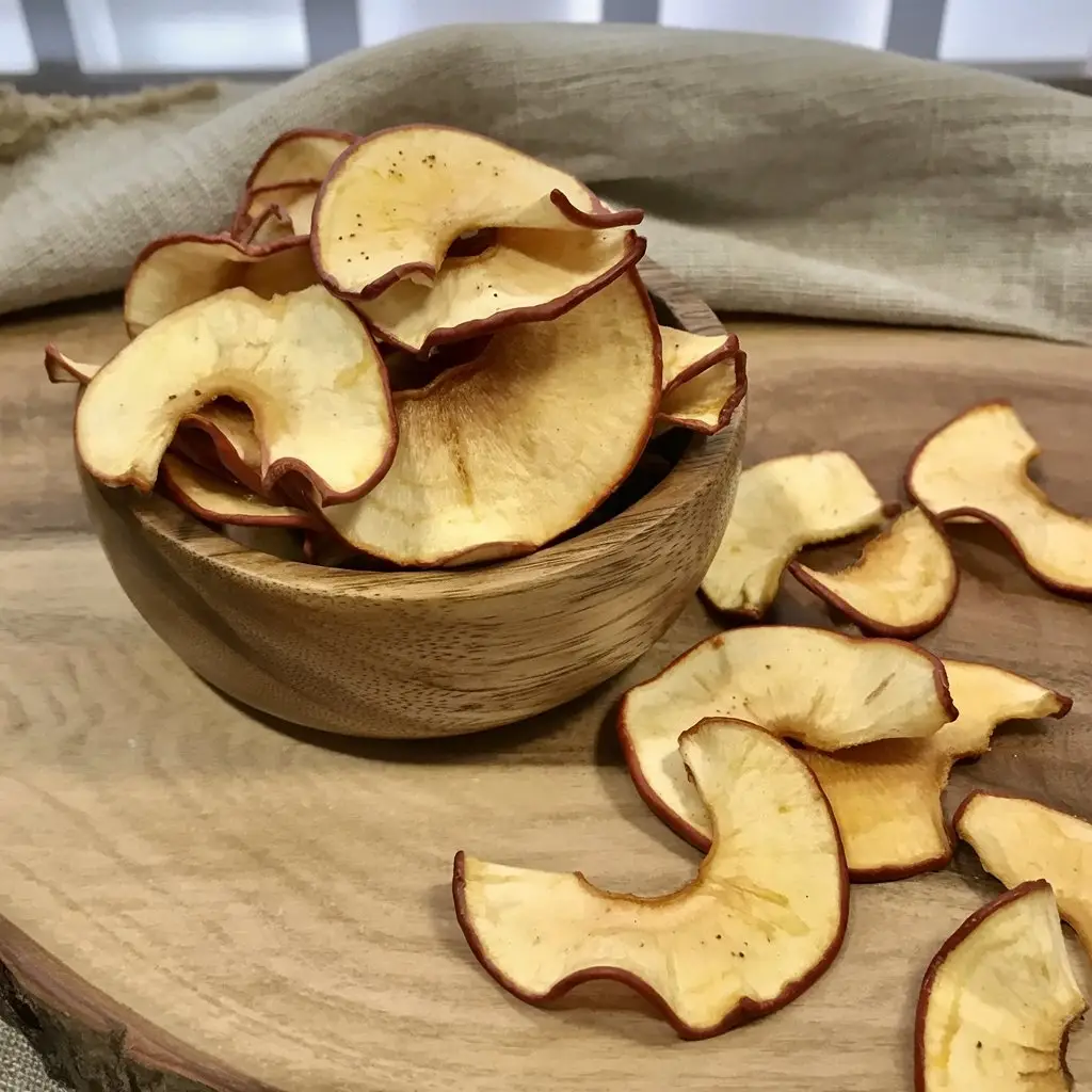 Easy Homemade Dog Apple Chips 1 Dog Apple Chips