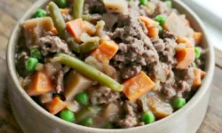 Beef & Sweet Potato Stew for Dogs