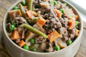 Beef & Sweet Potato Stew for Dogs