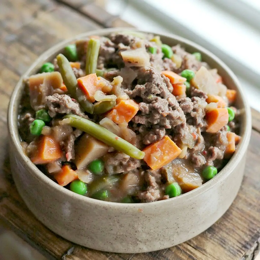 Beef & Sweet Potato Stew for Dogs 1 Beef & Sweet Potato Stew for Dogs