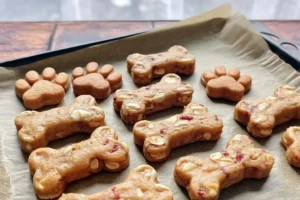Peanut Butter Banana Bites for Dogs