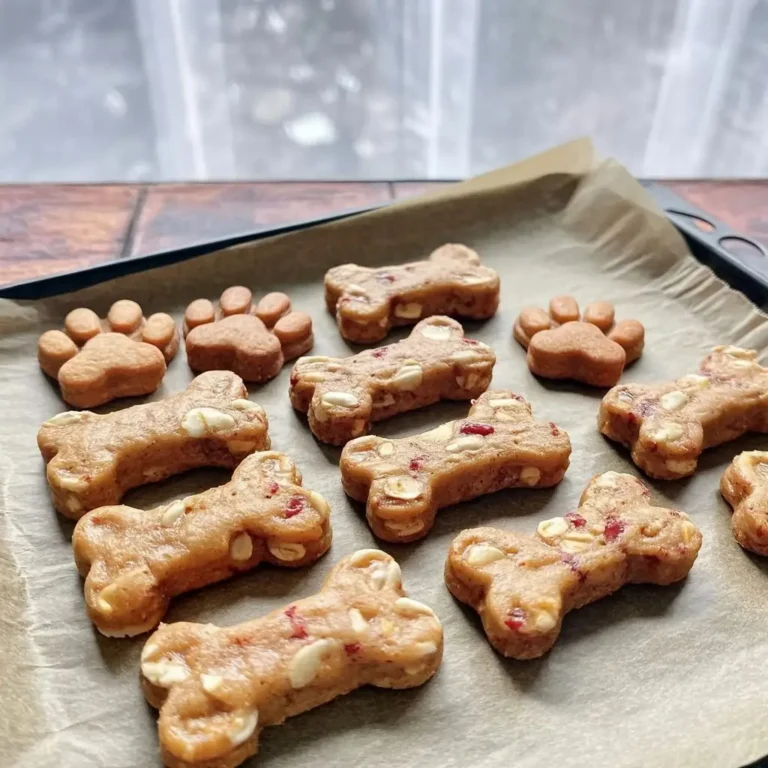 Peanut Butter Banana Bites for Dogs