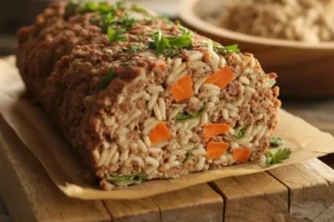 Homemade Mixed Veggie Meatloaf Recipe for Dogs