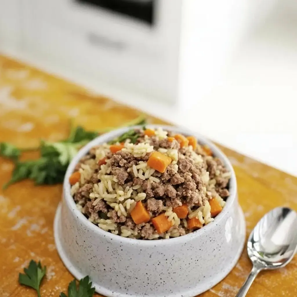 Homemade Lamb Dog Food Recipe 1 a photograph of a freshly prepared bowl uPVkqVtURl21Wb3bdUG Gg 16LMisjTTf6hrtTzcC4BGA result