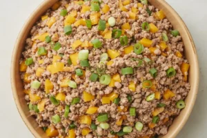 Homemade Pork & Apple Dog Food Recipe