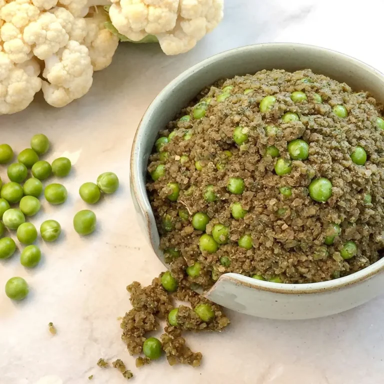 Chickpea Cauliflower Plant Based Dog Treat