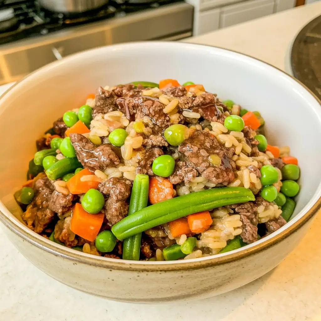 Homemade Chili Ground Beef Dog Food Recipe 1 a photograph of a meticulously prepared GYEE1UGBQ4 yAOrtZsw4Cw ShTT7ySWRIKZzdodcsNI A result