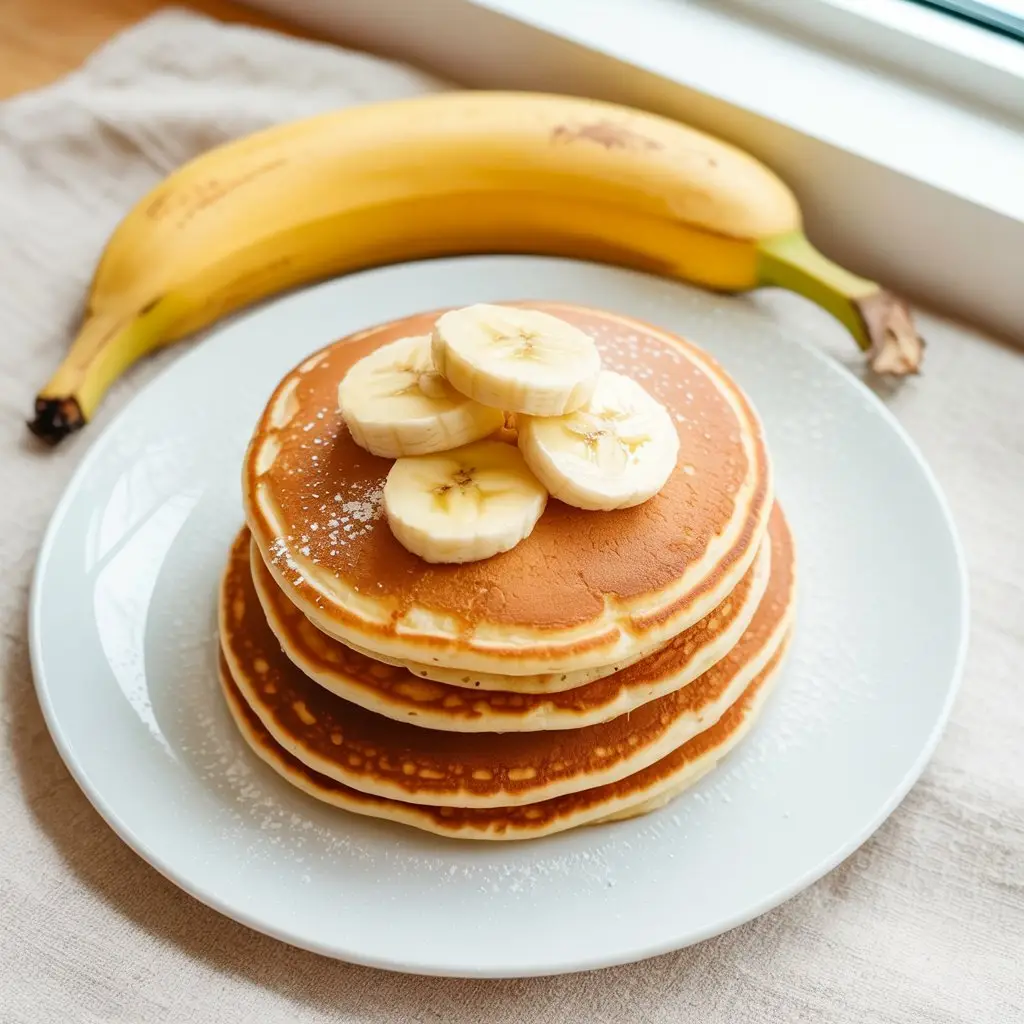 Healthy Doggy Banana Pancakes 1 a photograph of a stack of golden brown IQVmBl6iQ2u7DzVVuCdpBw Ahp AdkpTry08O8ZBRWv9g result