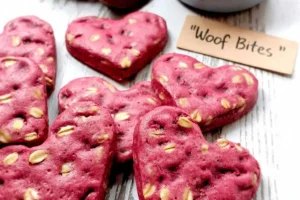 Beet Cookies for Dogs