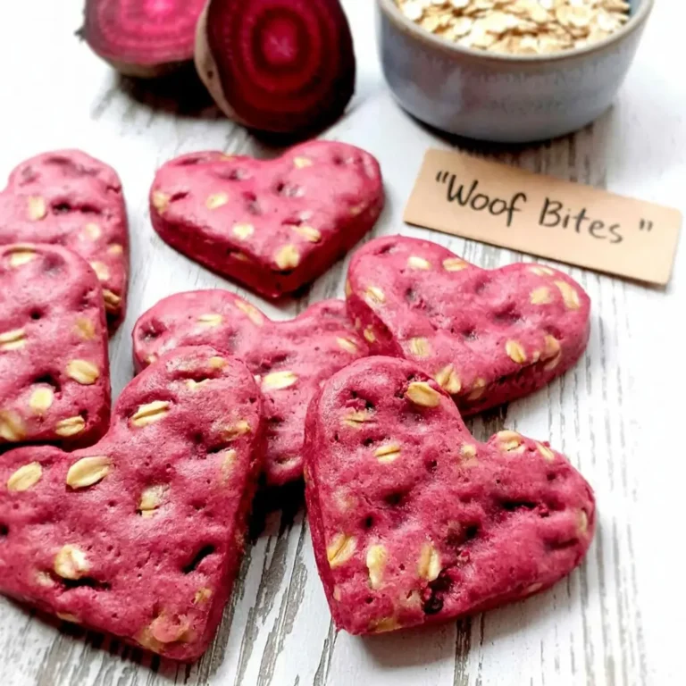 Beet Cookies for Dogs
