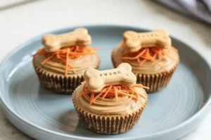 Easy No Bake DIY Pupcakes for Dogs