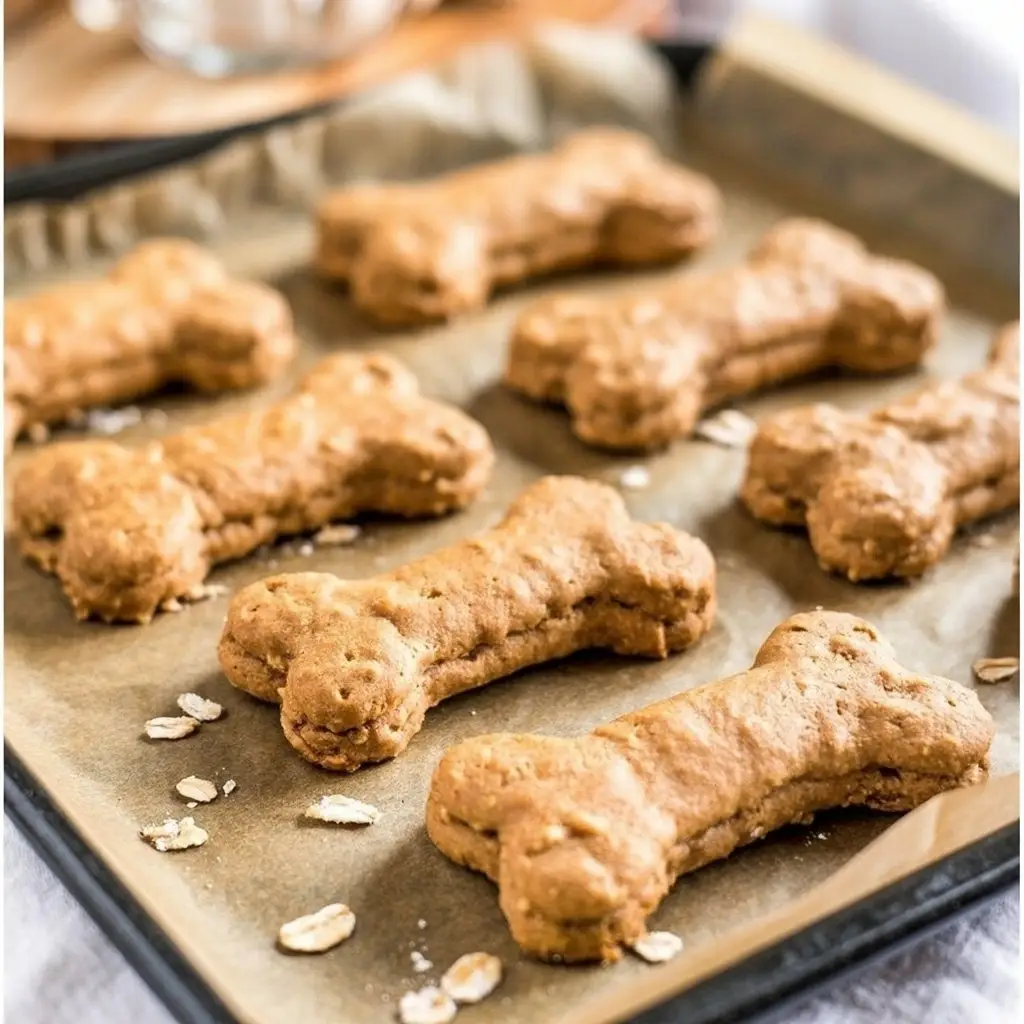 Homemade Peanut Butter Banana Dog Biscuits 1 Peanut Butter Banana Dog Biscuits