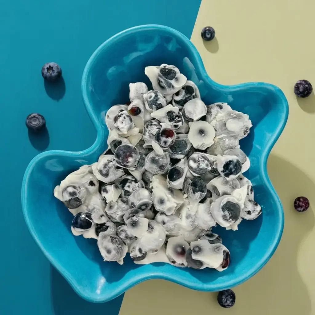 Puppy Blueberry Yogurt Bites 1 Puppy Blueberry Yogurt Bites