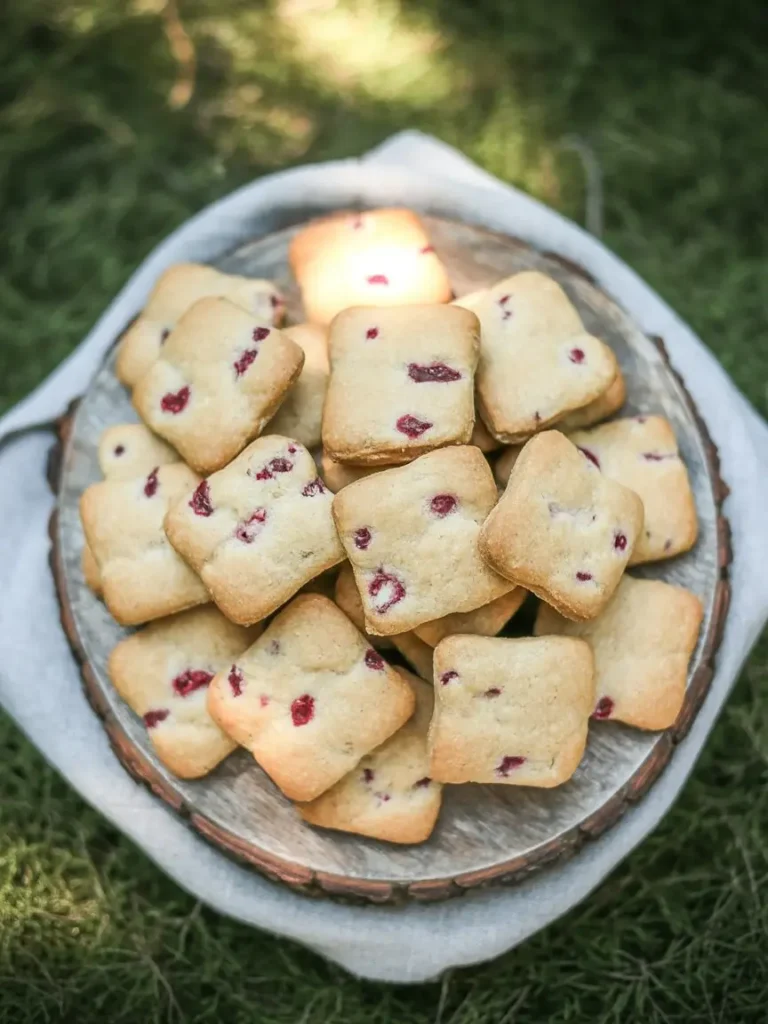 Cranberry Goat Cheese Dog Treats