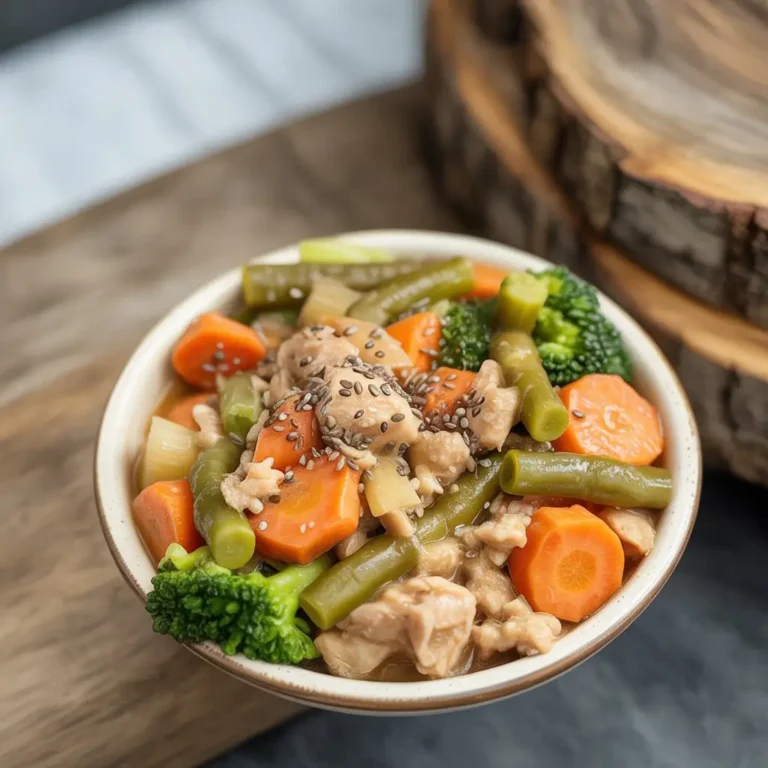 Fresh Spring Chicken Stew: Vet-Approved Homemade Dog Food Recipe