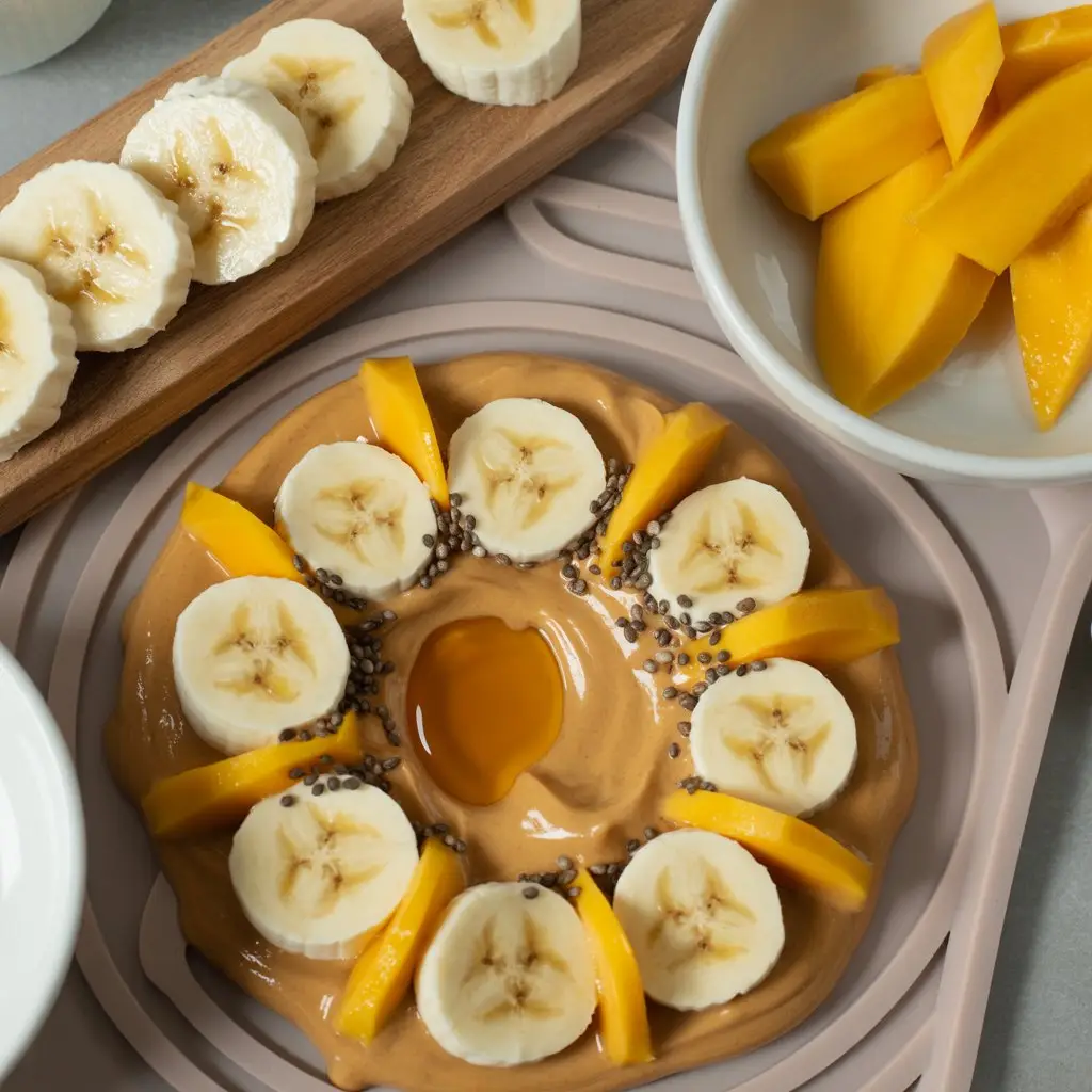 Mango Sunshine Dog Lick Mat: A Fun, Healthy Frozen Treat 1 a photograph of a mango sunshine lick ma QYhwIrNjRg2YWW2sO C