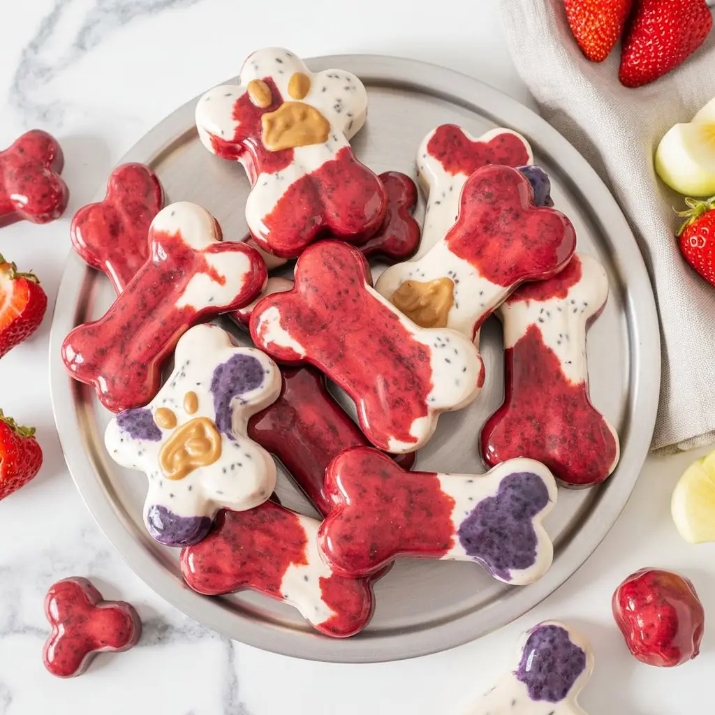 Berry Allergy Dog Treats Your Pup Will Love (Even If They’re Itchy) 1 a photograph of a selection of homemade