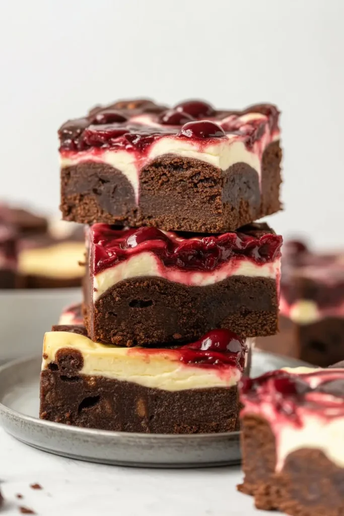 Cherry Cheesecake Swirl Brownies 1 recipes