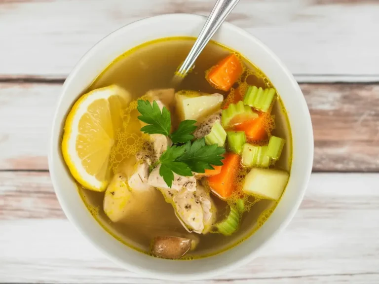 Healthy Chicken Soup for Colds