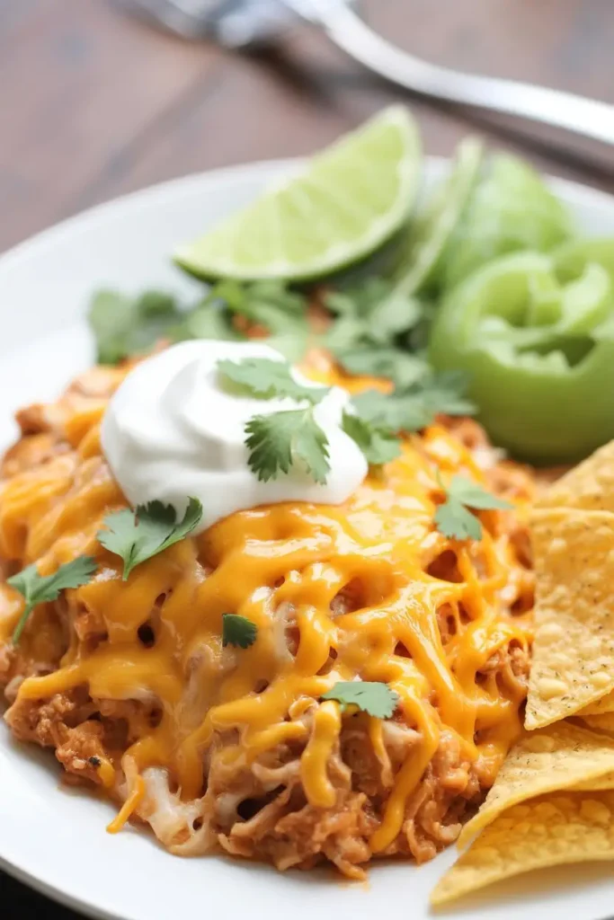 Instant Pot Chicken Burrito Casserole 1 recipes 1