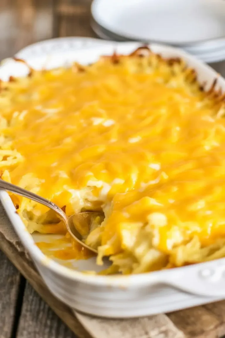 Copycat Cracker Barrel Hashbrown Casserole
