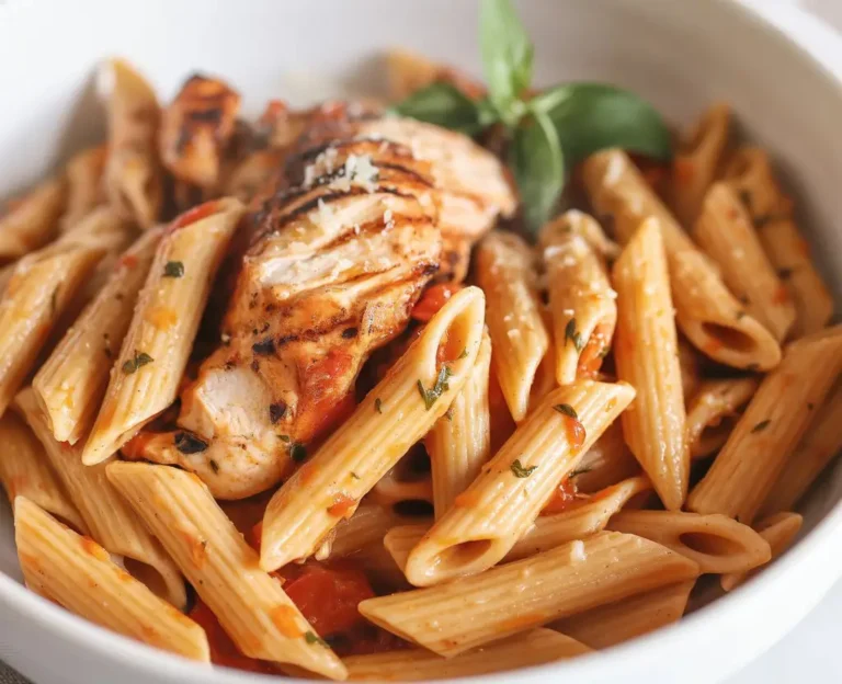 Grilled Chicken Penne Pasta