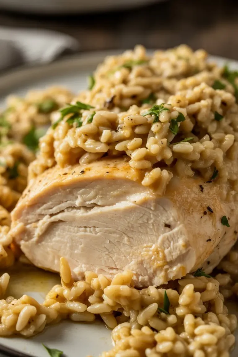 4 Ingredient Chicken Rice Casserole