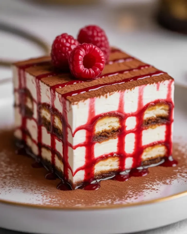 Delectable Raspberry Tiramisu Delight
