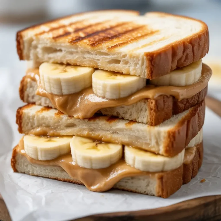 Grilled Peanut Butter Banana