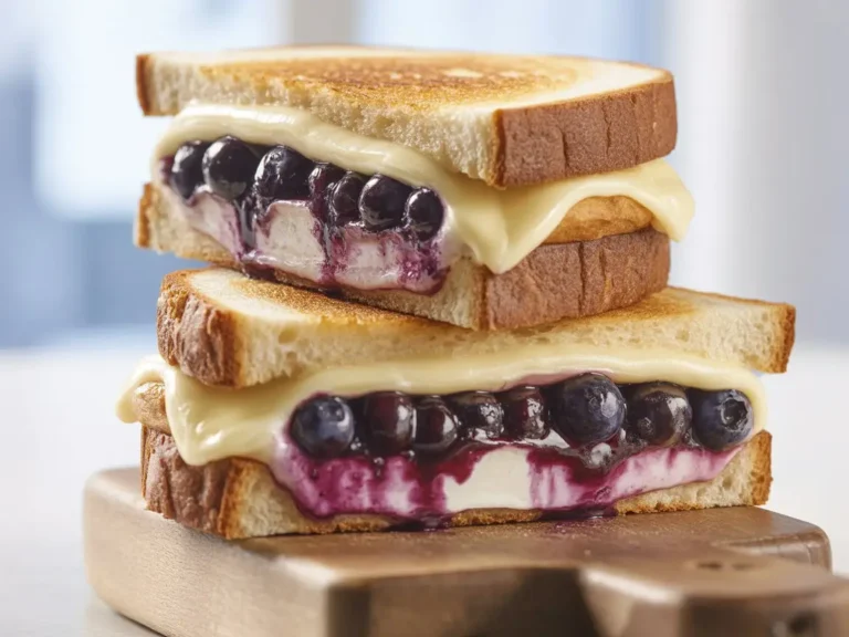 Blueberry Brie Grilled Cheese