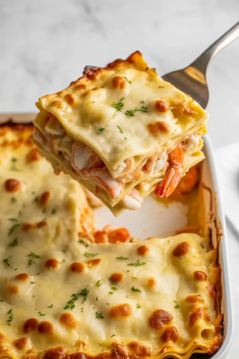 Seafood Lasagna Shrimp Crab