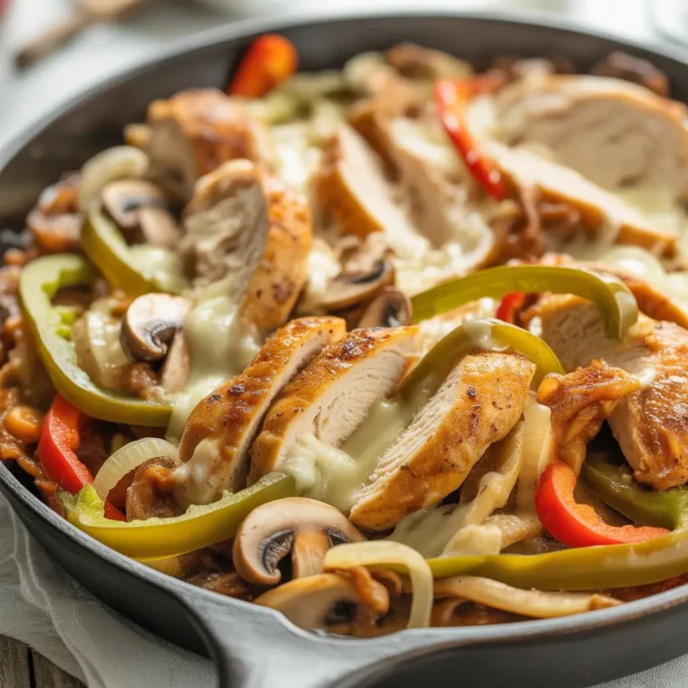 Chicken Cheesesteak Skillet