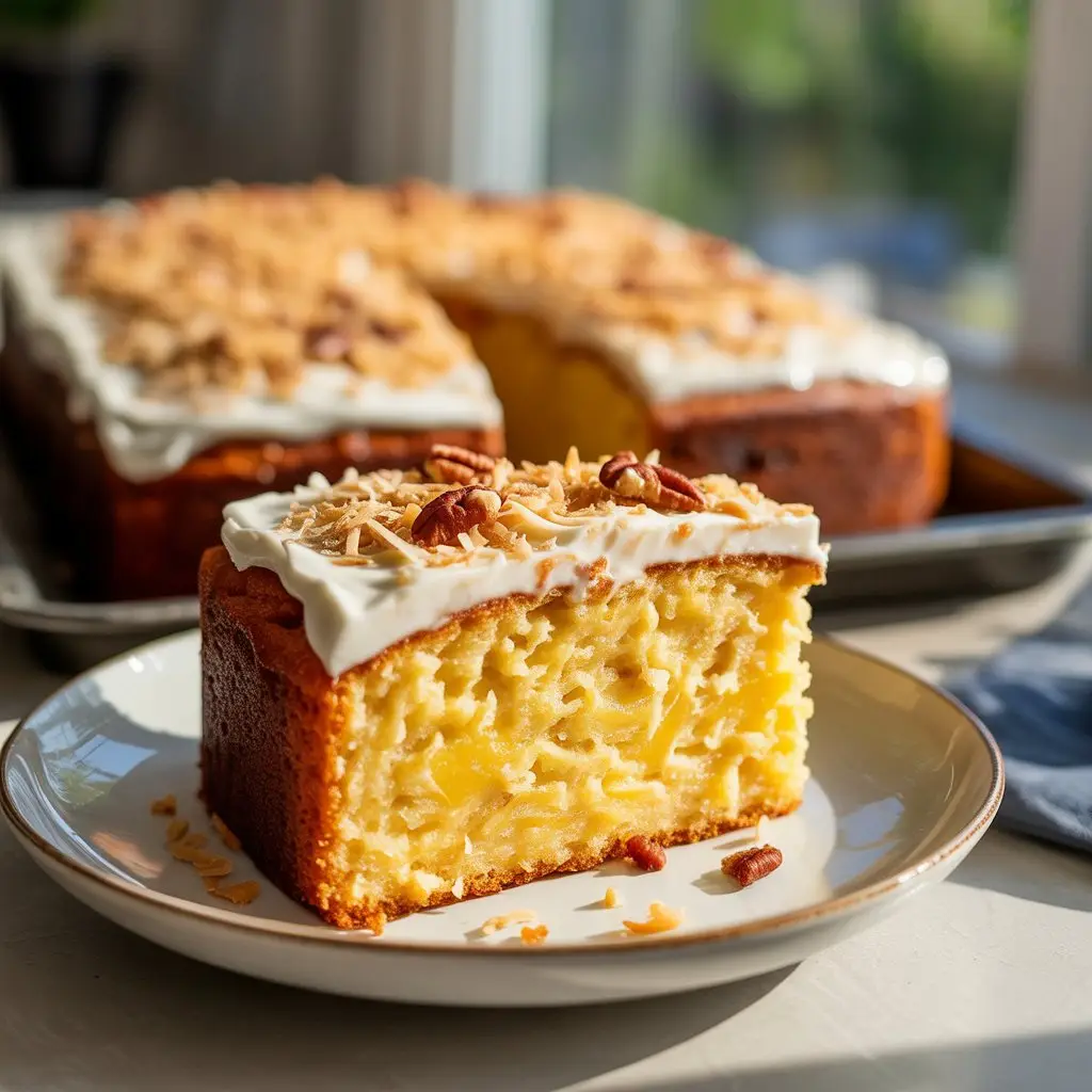 Juicy Pineapple Cake 1 Recipe Image