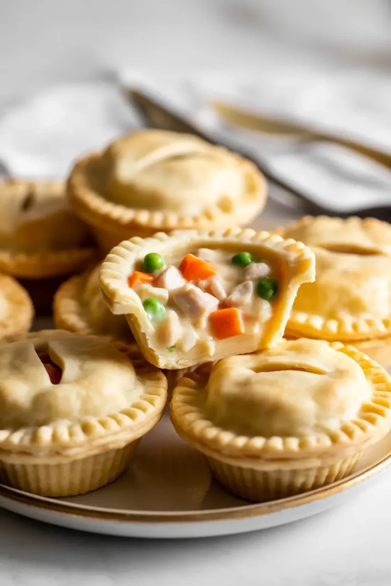Mini Chicken Pot Pies Easy