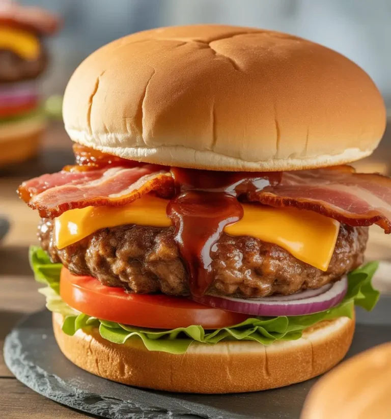 Bourbon BBQ Bacon Cheeseburger