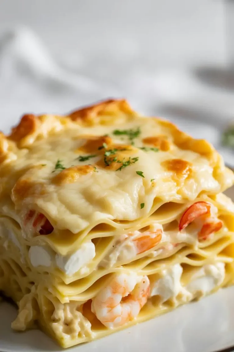 Seafood Lasagna Shrimp Crab Recipe